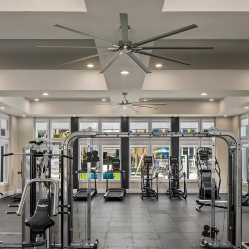 Take advantage of all Atlantica at Town Center has to offer a gym with treadmills